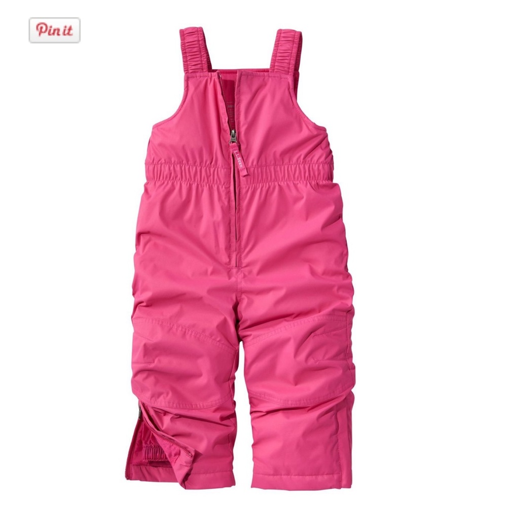 LL Bean Toddler’s Cold Buster Snow Bibs!